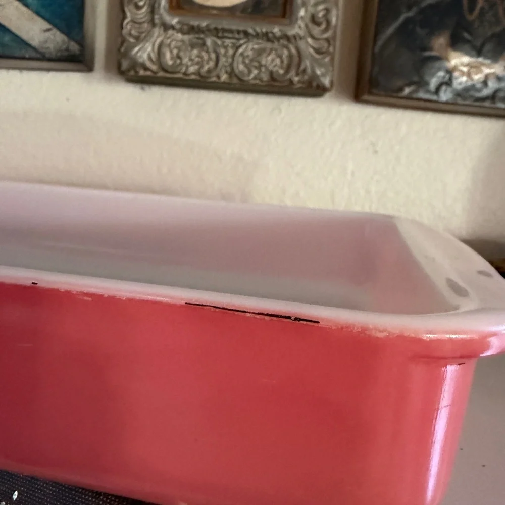 Vintage‎ Pyrex #232 Flamingo Pink 2-Quart Glass Baking Dish – Mid-Century